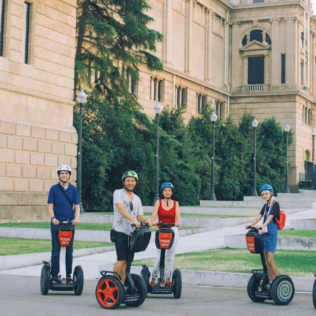 Segway tour to Montjuic